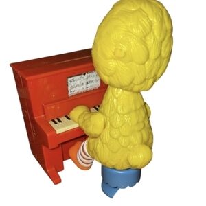 Collectible Vintage Big Bird Sesame Street Musical Piano